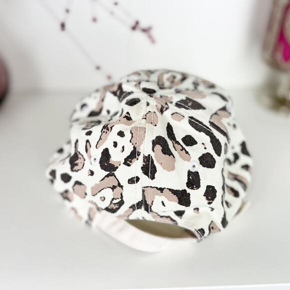 Aerie Leopard Camo Print Baseball Hat - Picture 3 of 11